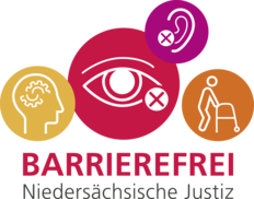 Barrierefrei - Niedersächsische Justiz (zu den Informationen zur Barrierefreiheit)